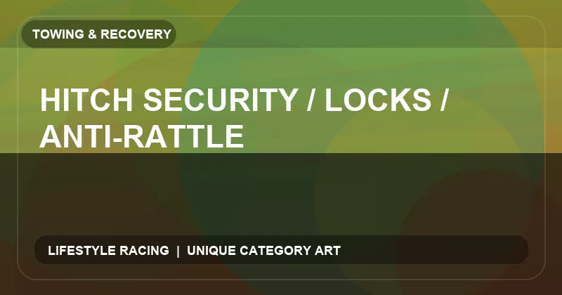 Hitch Security / Locks / Anti-Rattle